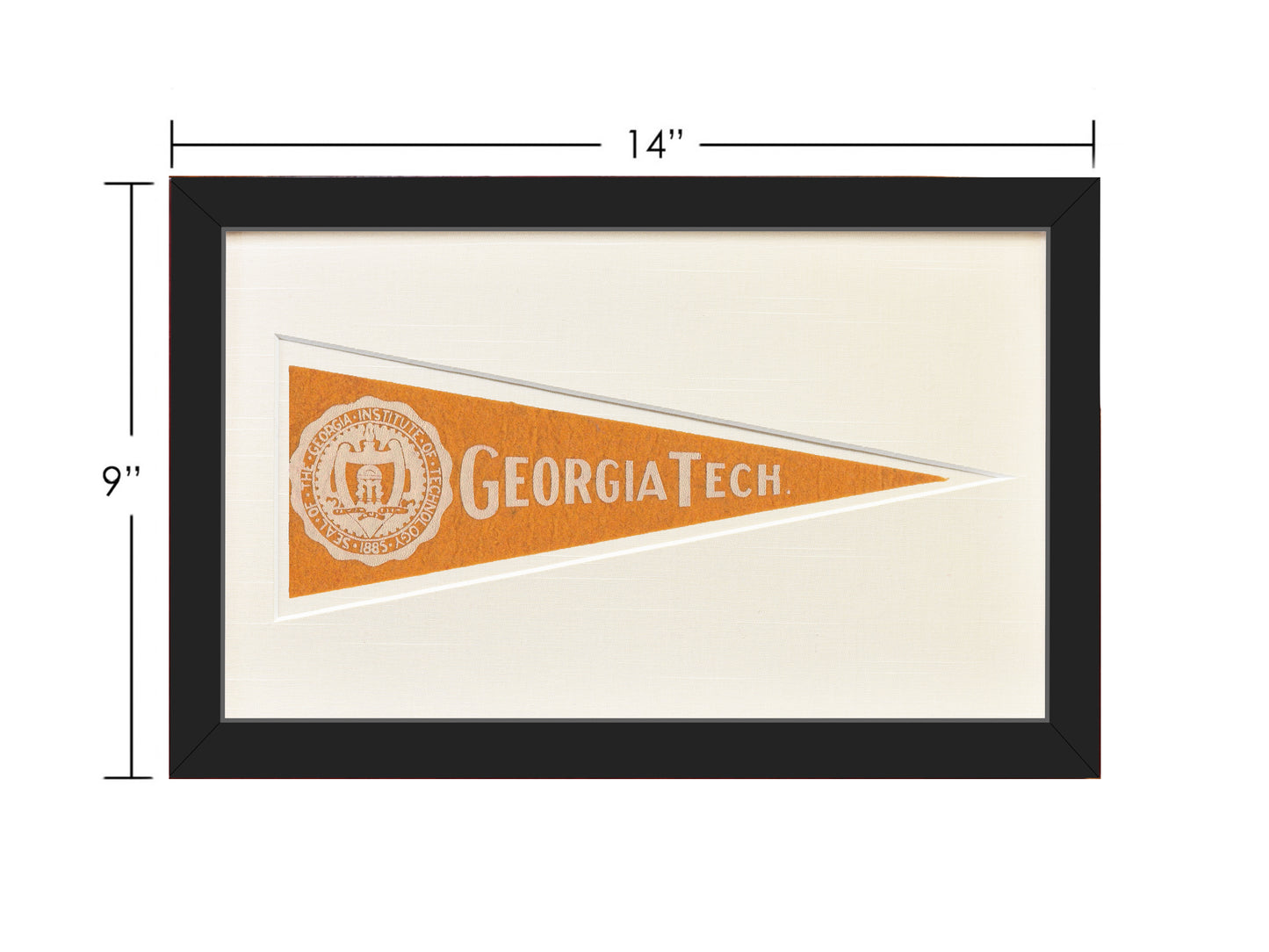Vintage Georgia Tech Hormel Pennant