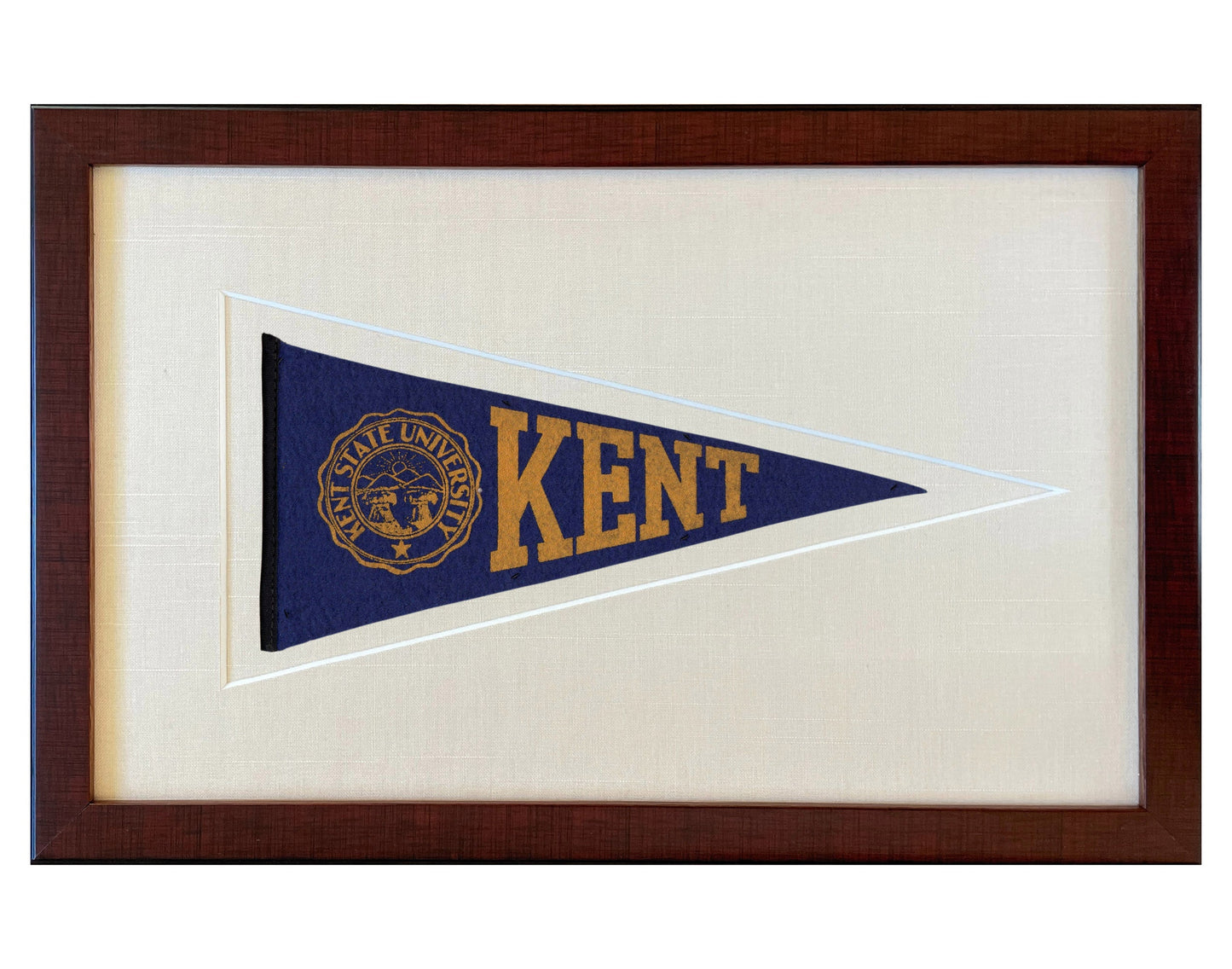 Vintage Kent State University Pennant