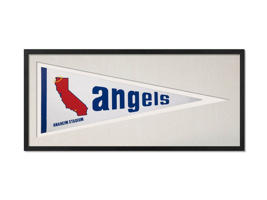 Vintage Los Angeles Angels Anaheim Stadium Pennant