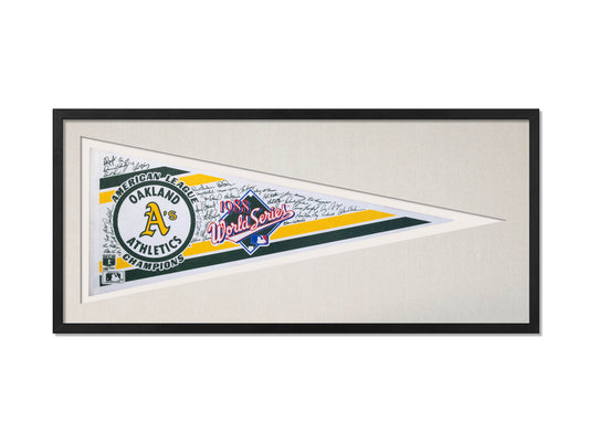 Vintage 1988 World Series Oakland As American League Champions Pennant