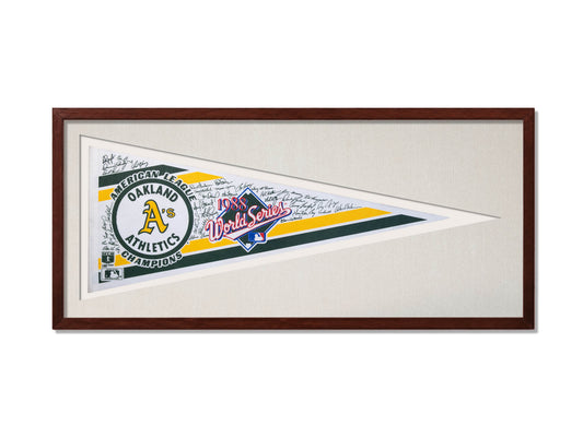 Vintage 1988 World Series Oakland As American League Champions Pennant