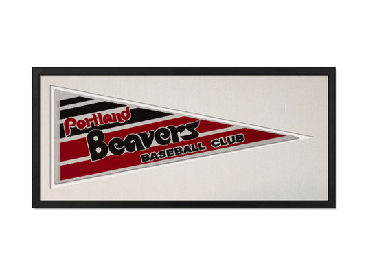 Vintage Beavers Pennant