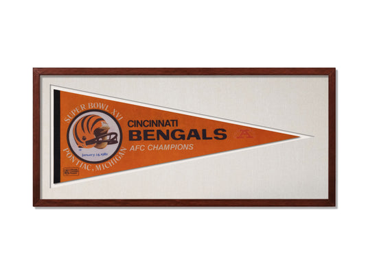 Vintage Bengals Pennant