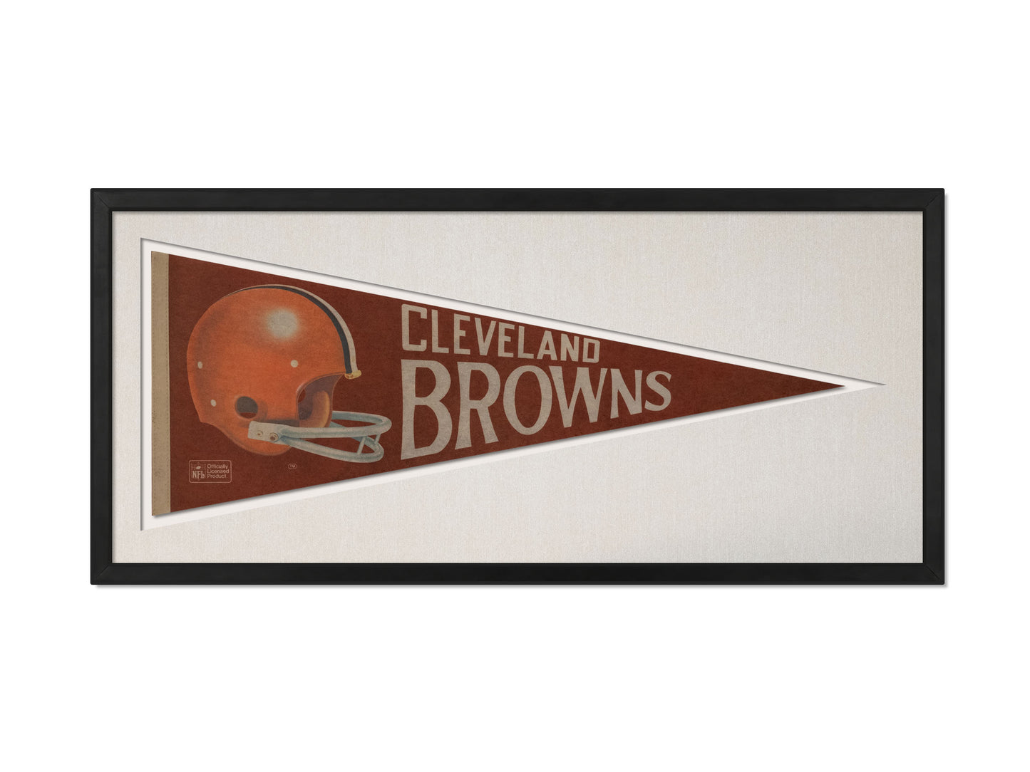 Vintage Cleveland Browns Pennant