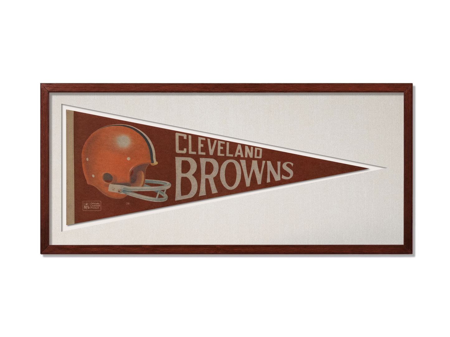 Vintage Cleveland Browns Pennant