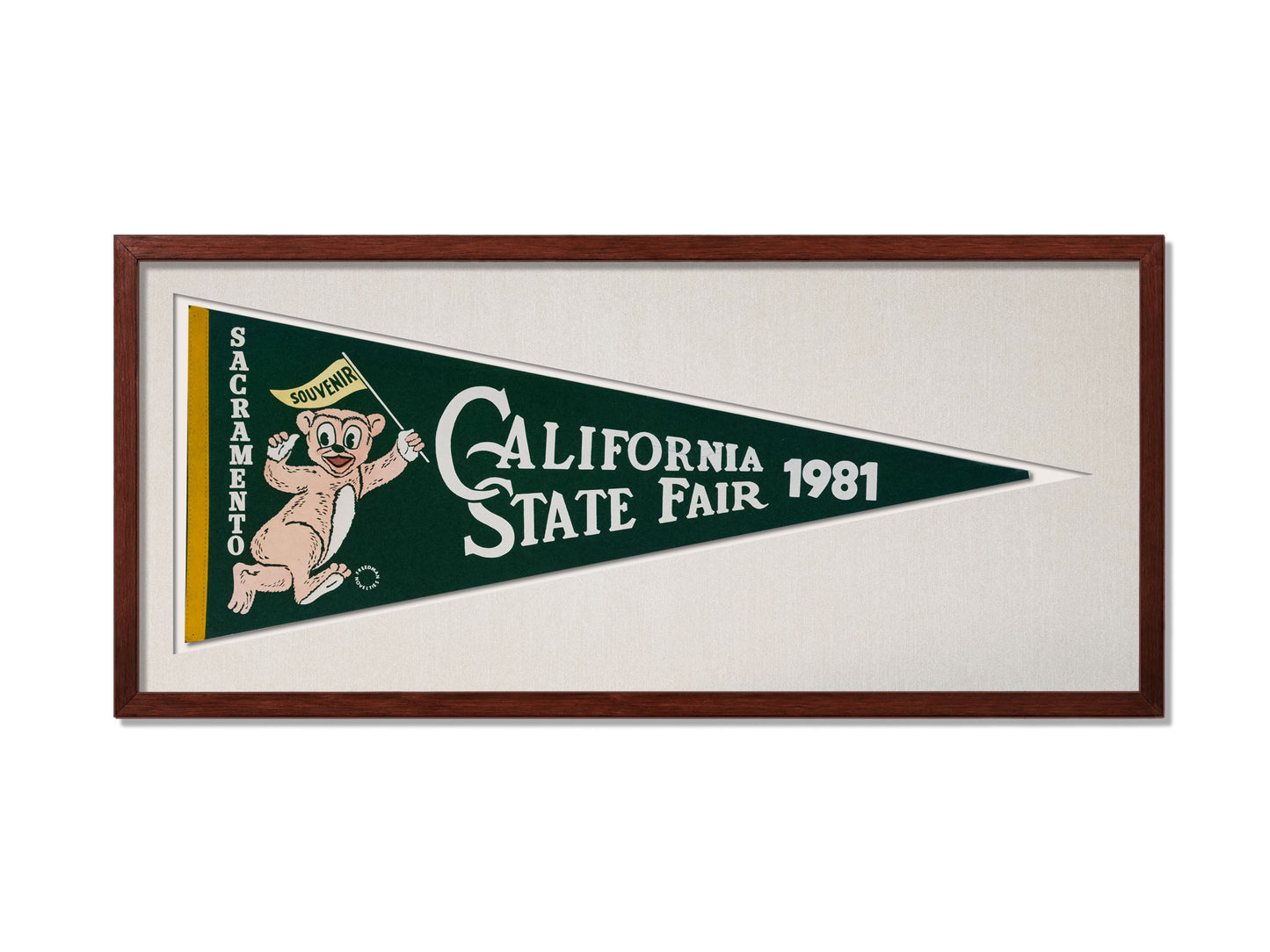 Vintage CA State Fair Pennant