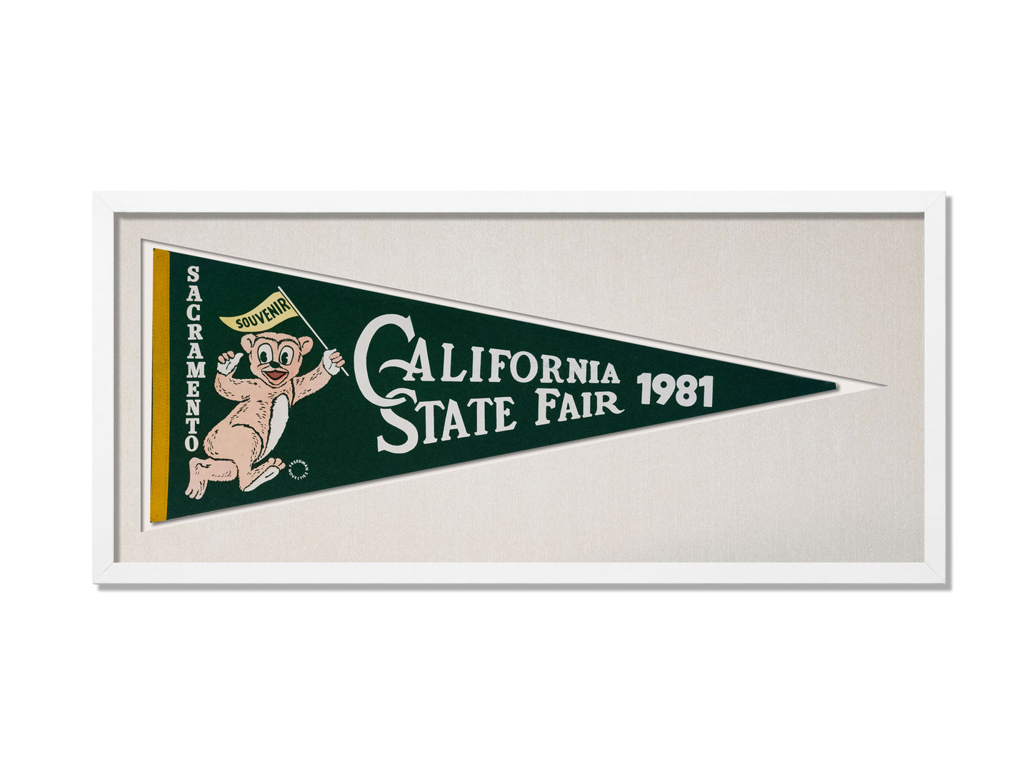Vintage CA State Fair Pennant