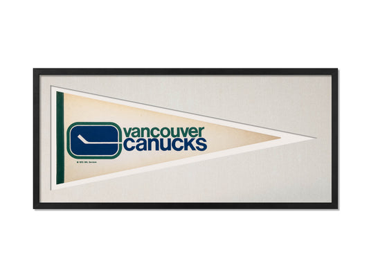 Vintage Vancouver Canucks Pennant