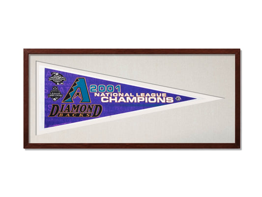 Vintage 2001 Arizona Diamondbacks National League Champions Pennant