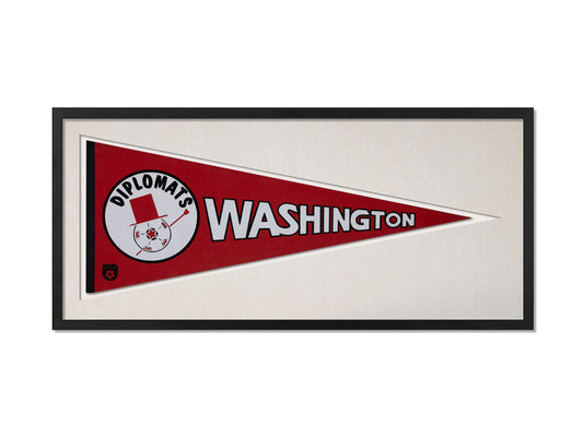 Vintage Washington Diplomats Pennant