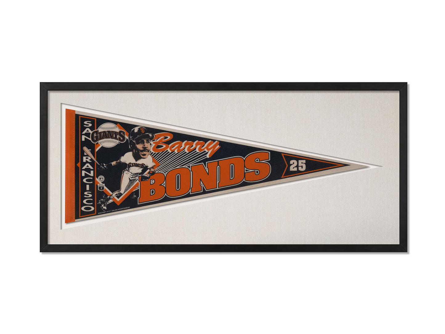 Vintage San Francisco Giants Barry Bonds Pennant
