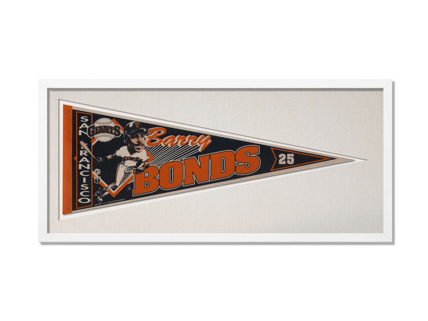 Vintage San Francisco Giants Barry Bonds Pennant