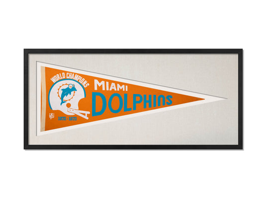 Vintage Miami Dolphins Pennant