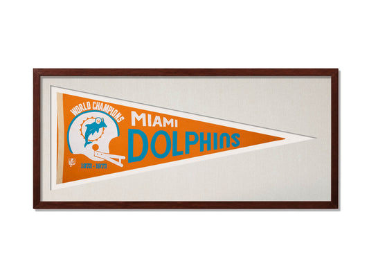 Vintage Miami Dolphins Pennant