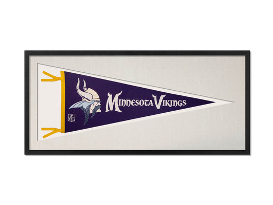 Vintage Minnesota Vikings Pennant