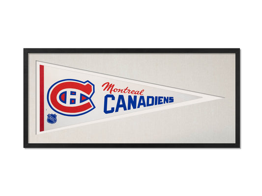 Vintage Montreal Canadiens Pennant