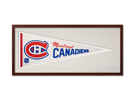 Vintage Montreal Canadiens Pennant