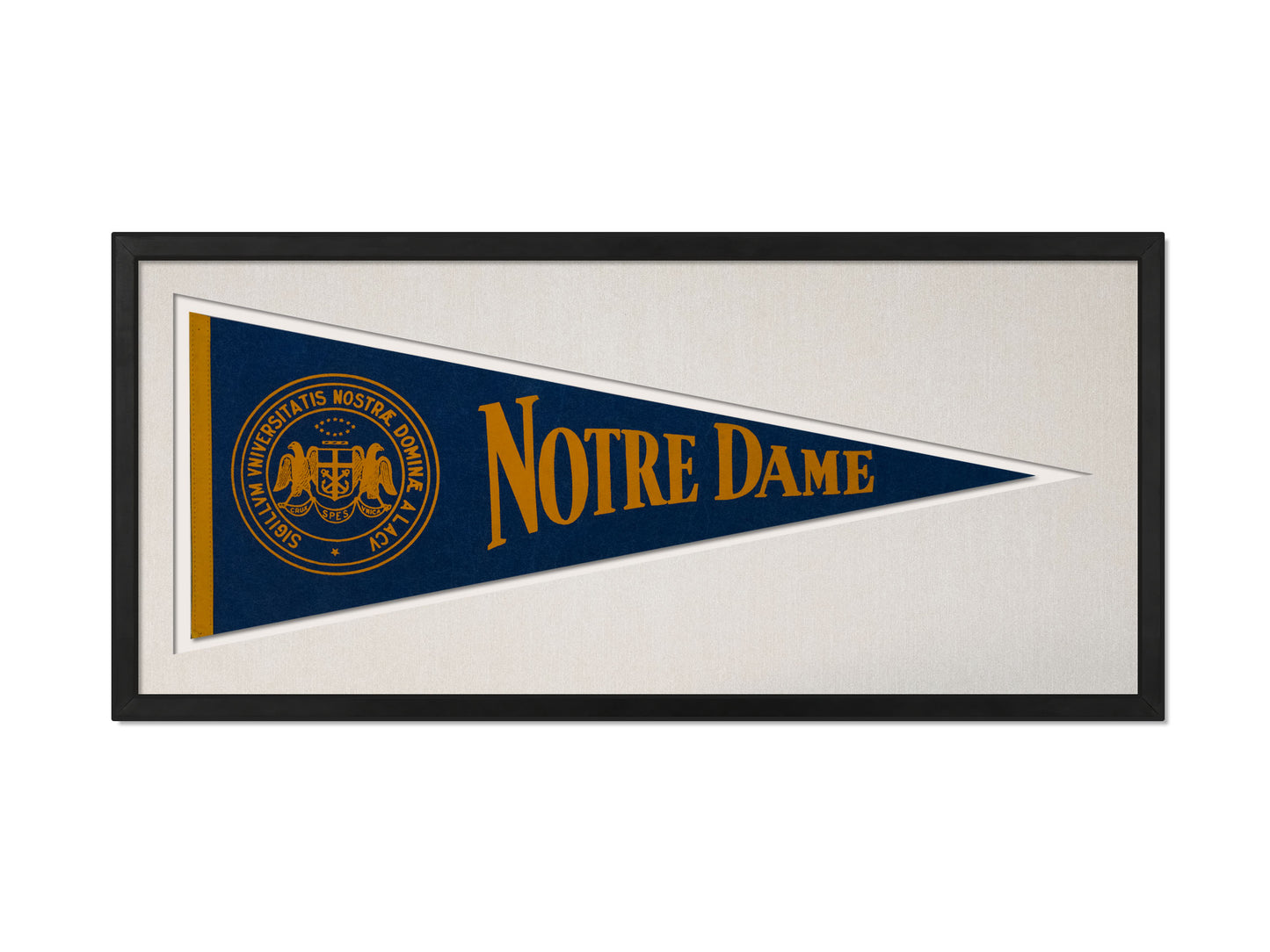 Vintage Notre Dame Pennant