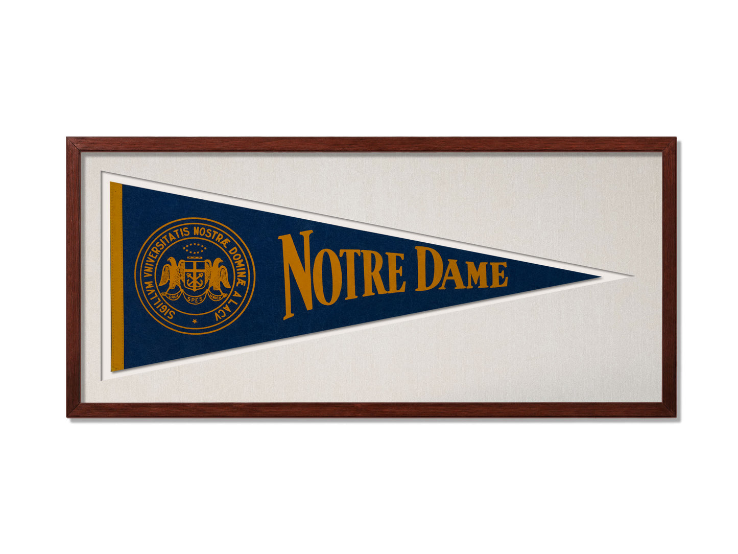 Vintage Notre Dame Pennant