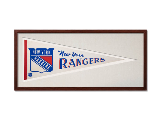 Vintage New York Rangers Pennant