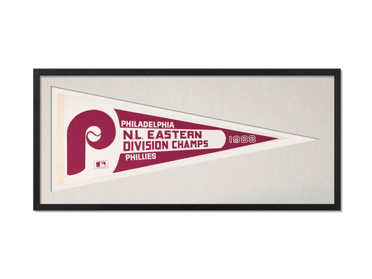 Vintage 1983 Philadelphia Phillies N.L. Eastern Division Champions Pennant