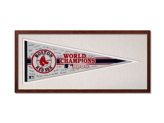 Vintage Red Sox World Champions Pennant
