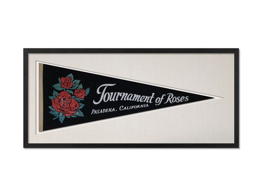Vintage Tournament of Roses Pasadena Pennant