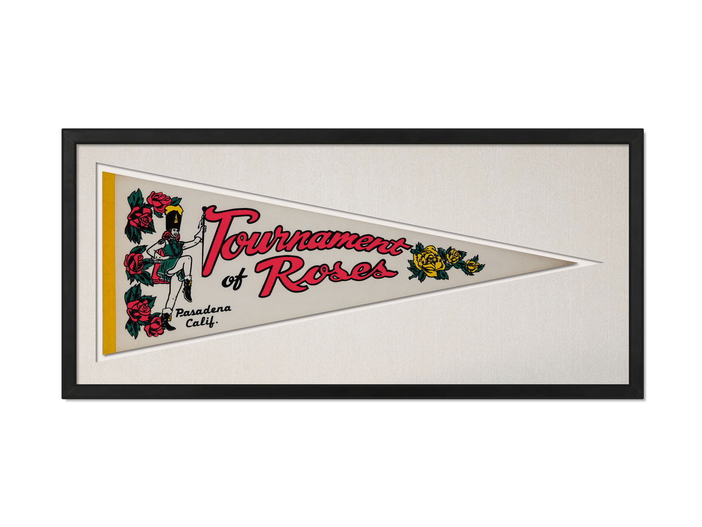 Vintage Tournament of Roses Pennant