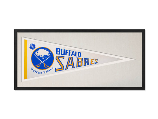 Vintage Buffalo Sabres Pennant