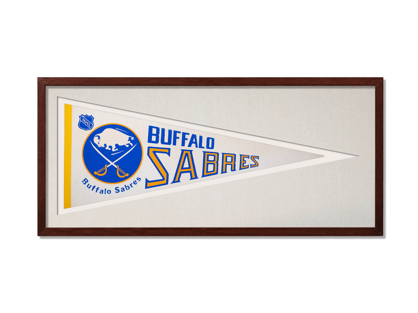 Vintage Buffalo Sabres Pennant