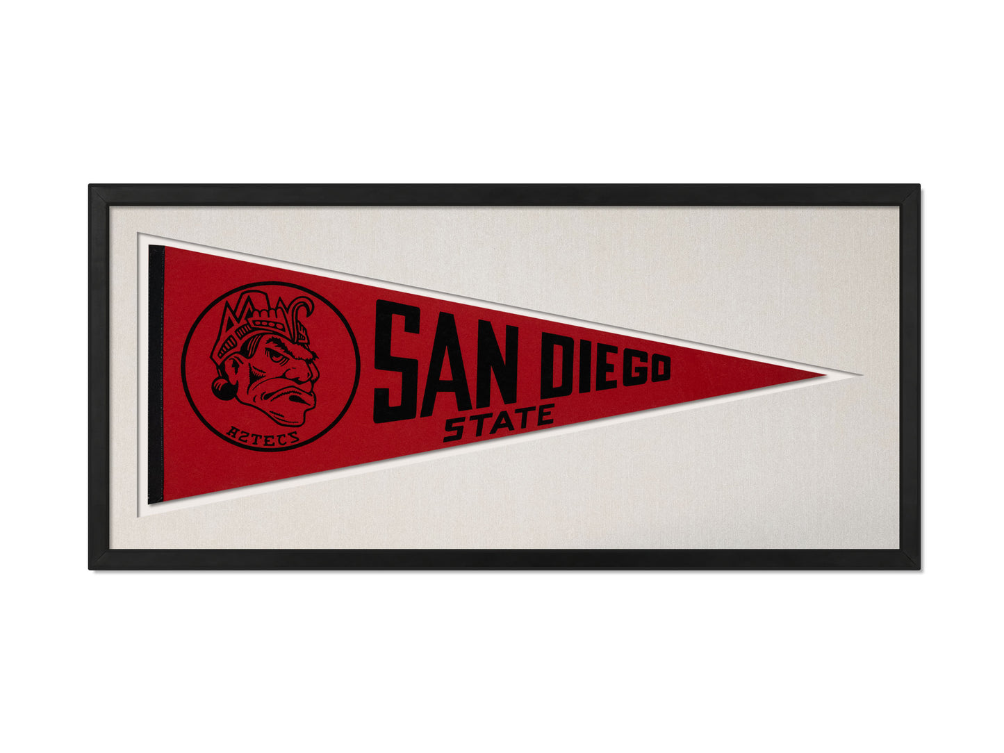 Vintage San Diego State University Pennant
