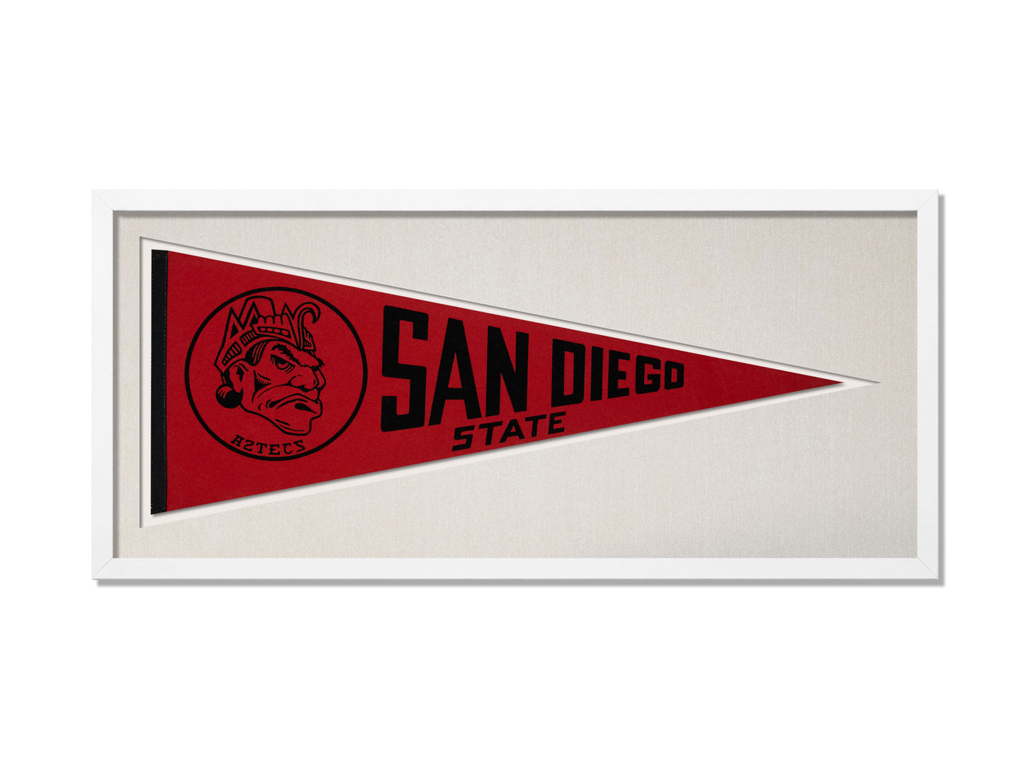 Vintage San Diego State University Pennant