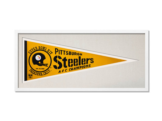 Vintage Pittsburgh Steelers Pennant