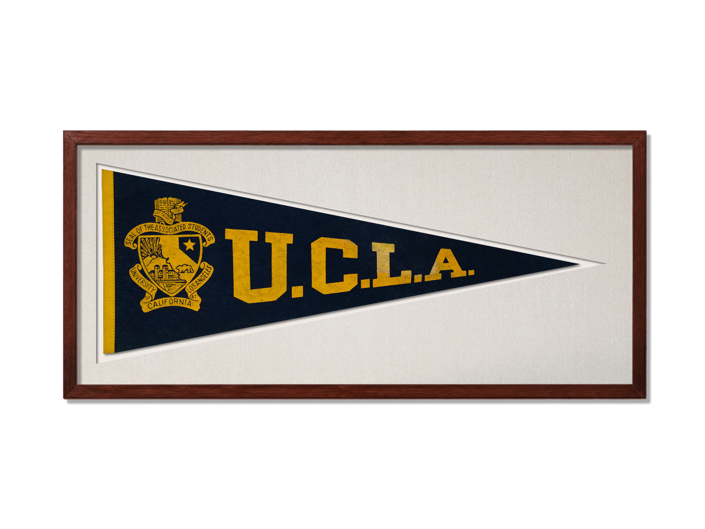 Vintage UCLA Pennant