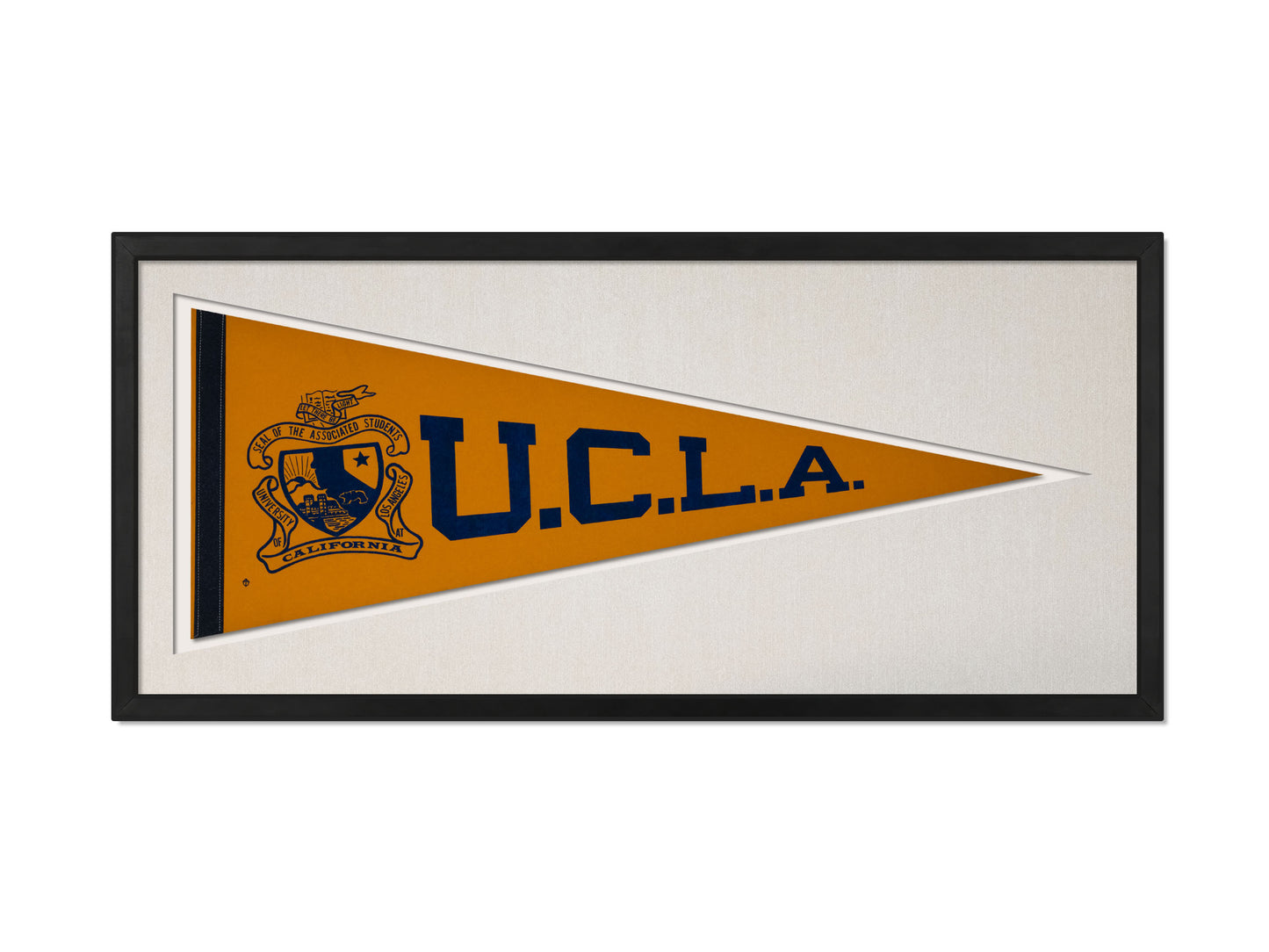 Vintage UCLA Pennant