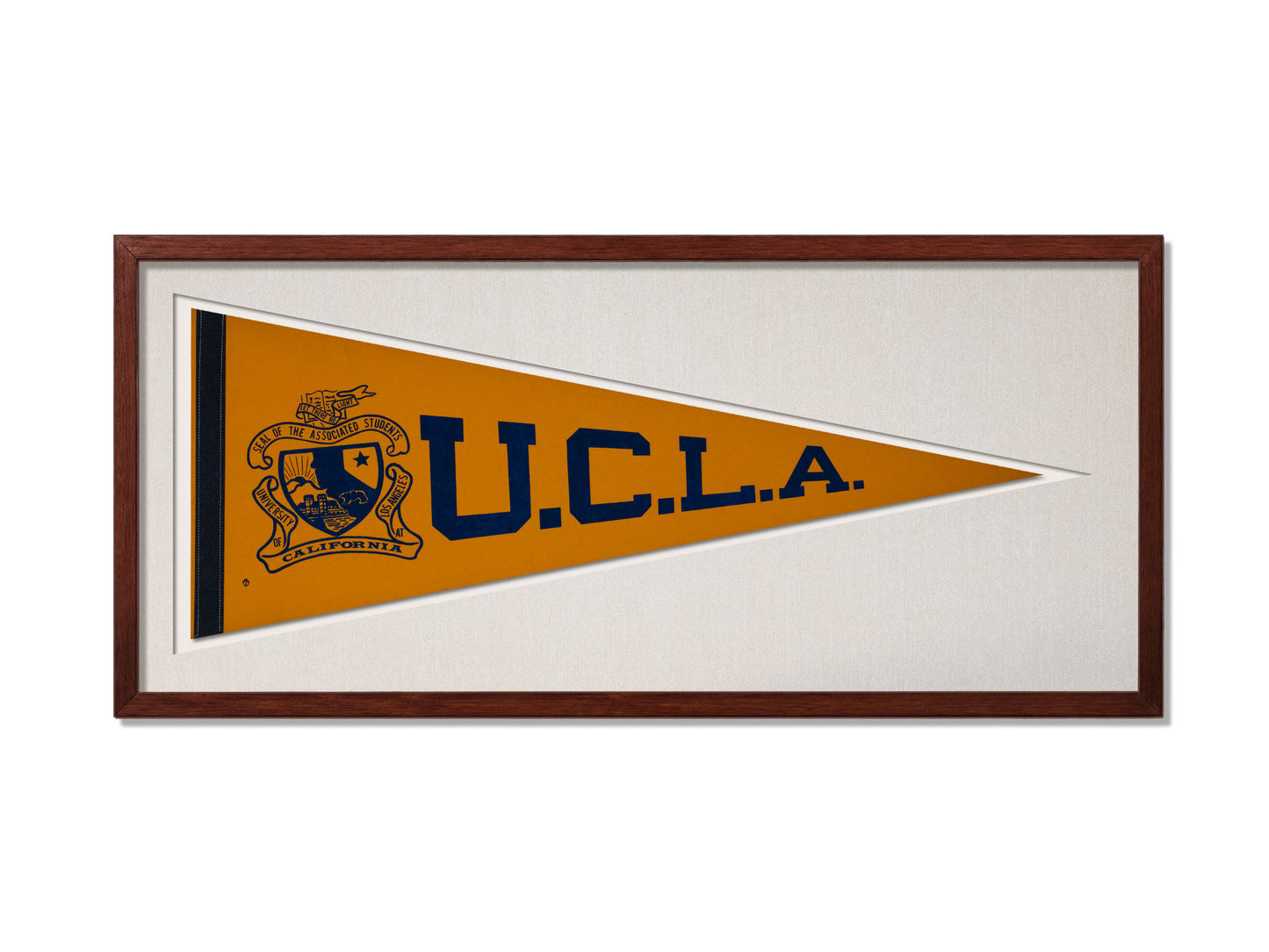 Vintage UCLA Pennant