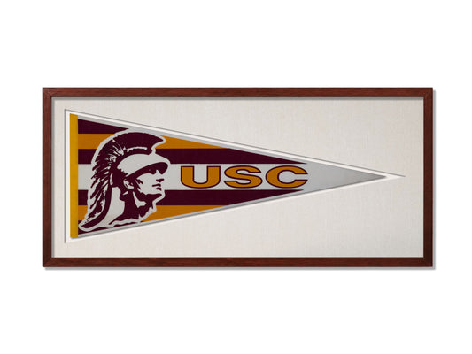 Vintage University of Southern California Pennant