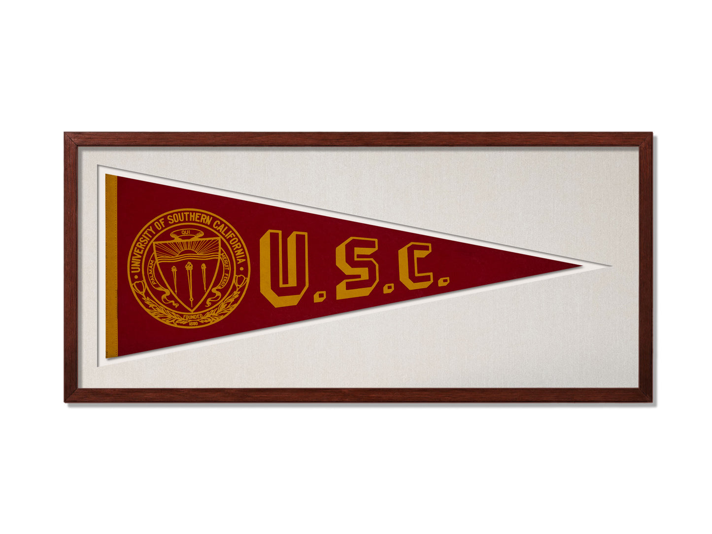 Vintage USC Pennant