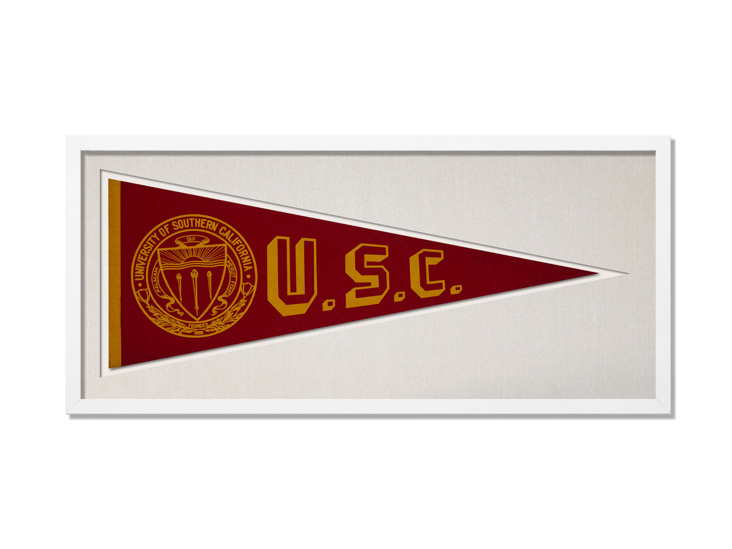 Vintage USC Pennant