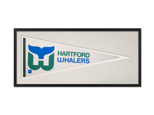 Vintage Hartford Whalers Pennant
