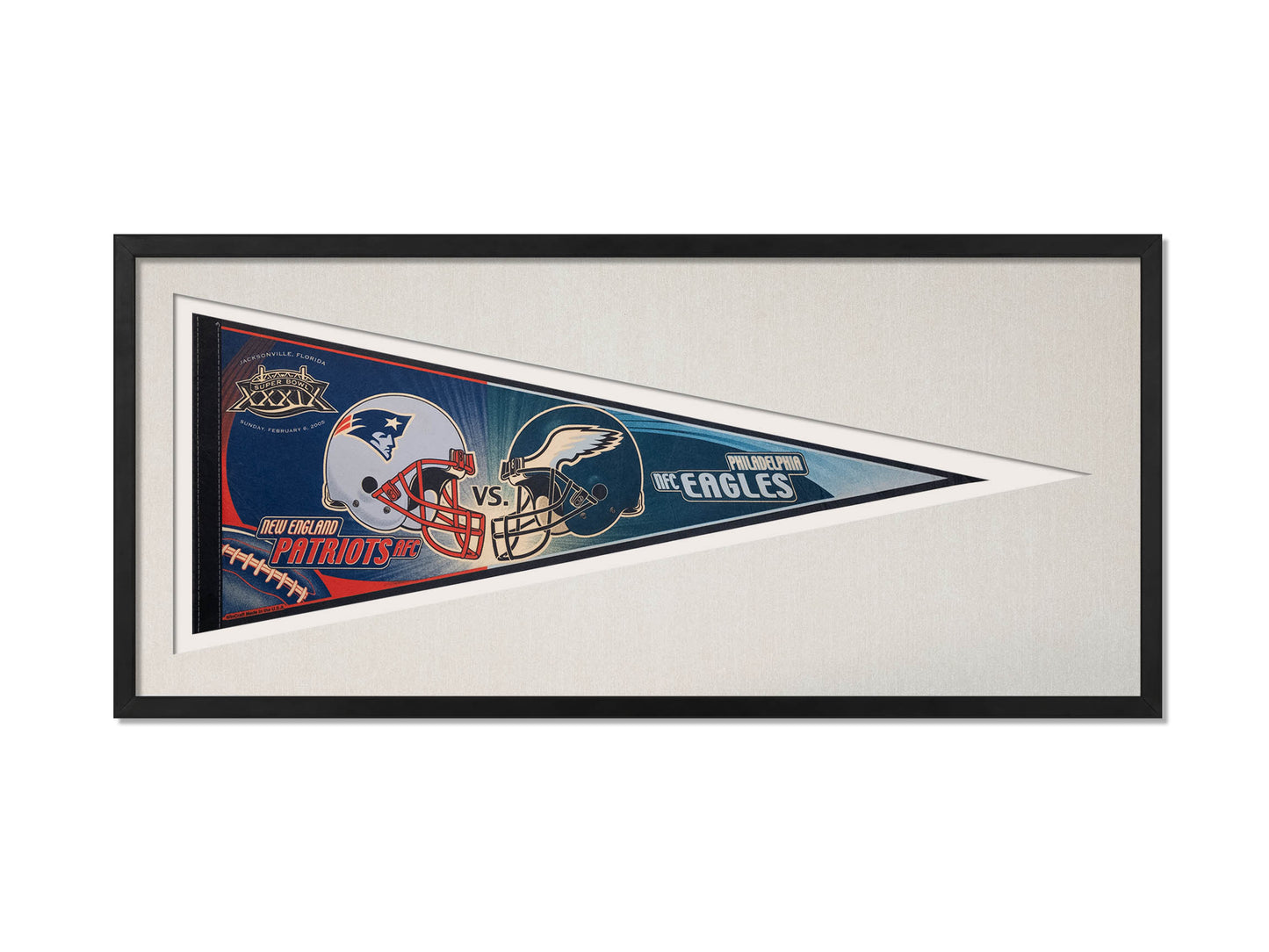 Vintage 2005 Superbowl Pennant