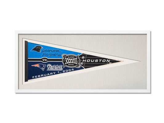 Vintage Superbowl XXXVIII Pennant