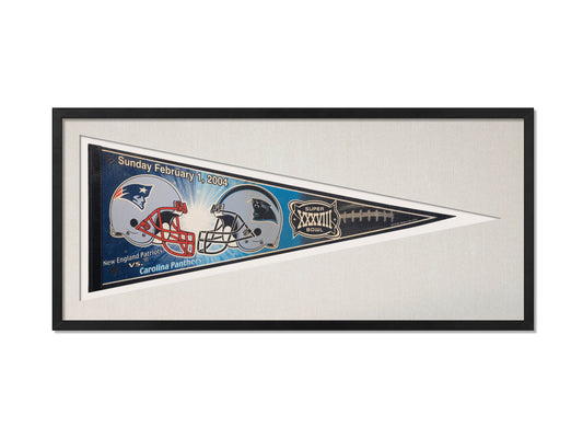 Vintage Superbowl XXXVIII Pennant