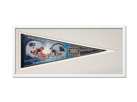 Vintage Superbowl XXXVIII Pennant