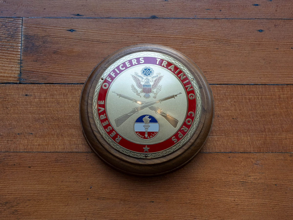 Reserve Officers Training Corps Metal Plaque