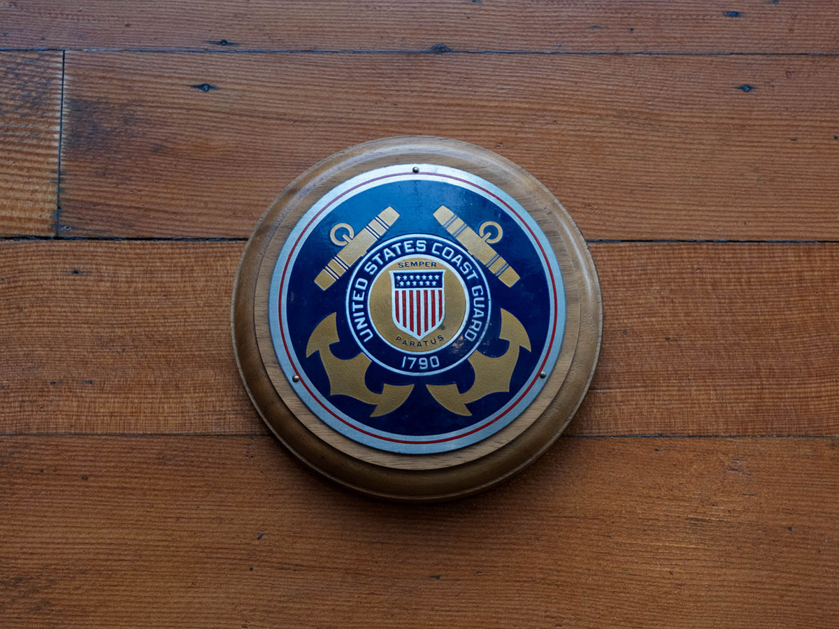 United States Coast Guard Metal Plaque