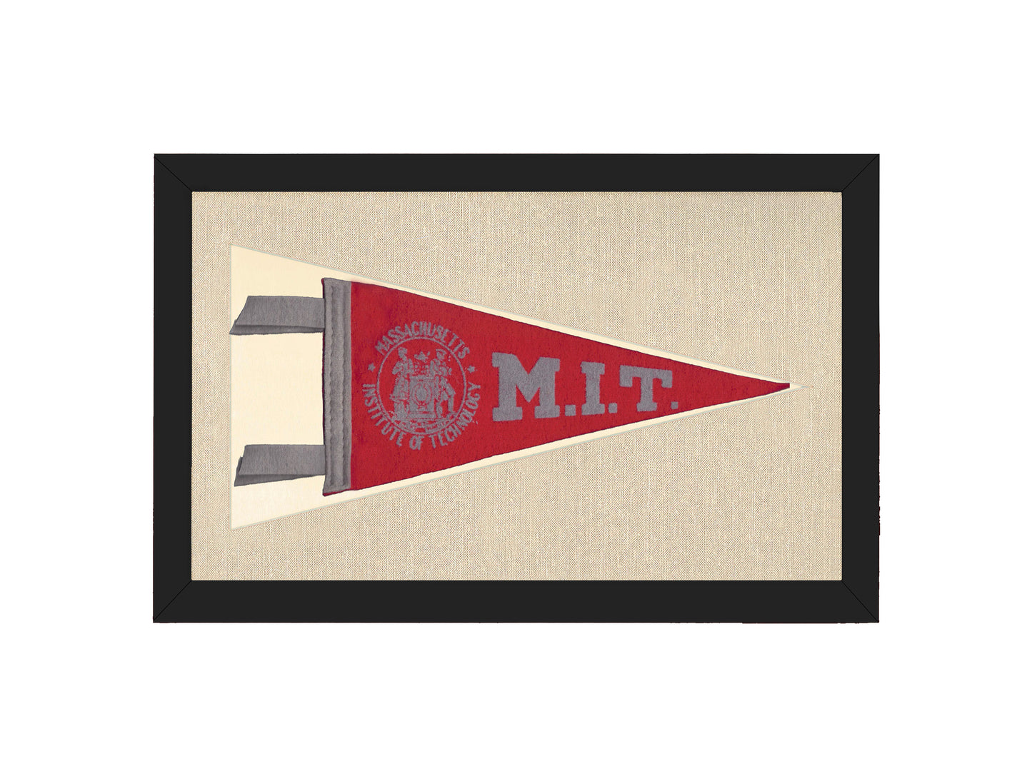 Vintage MIT - Massachusetts Institute of Technology Pennant
