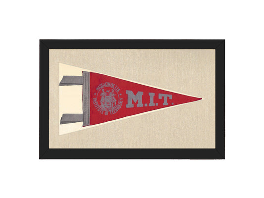 Vintage MIT - Massachusetts Institute of Technology Pennant