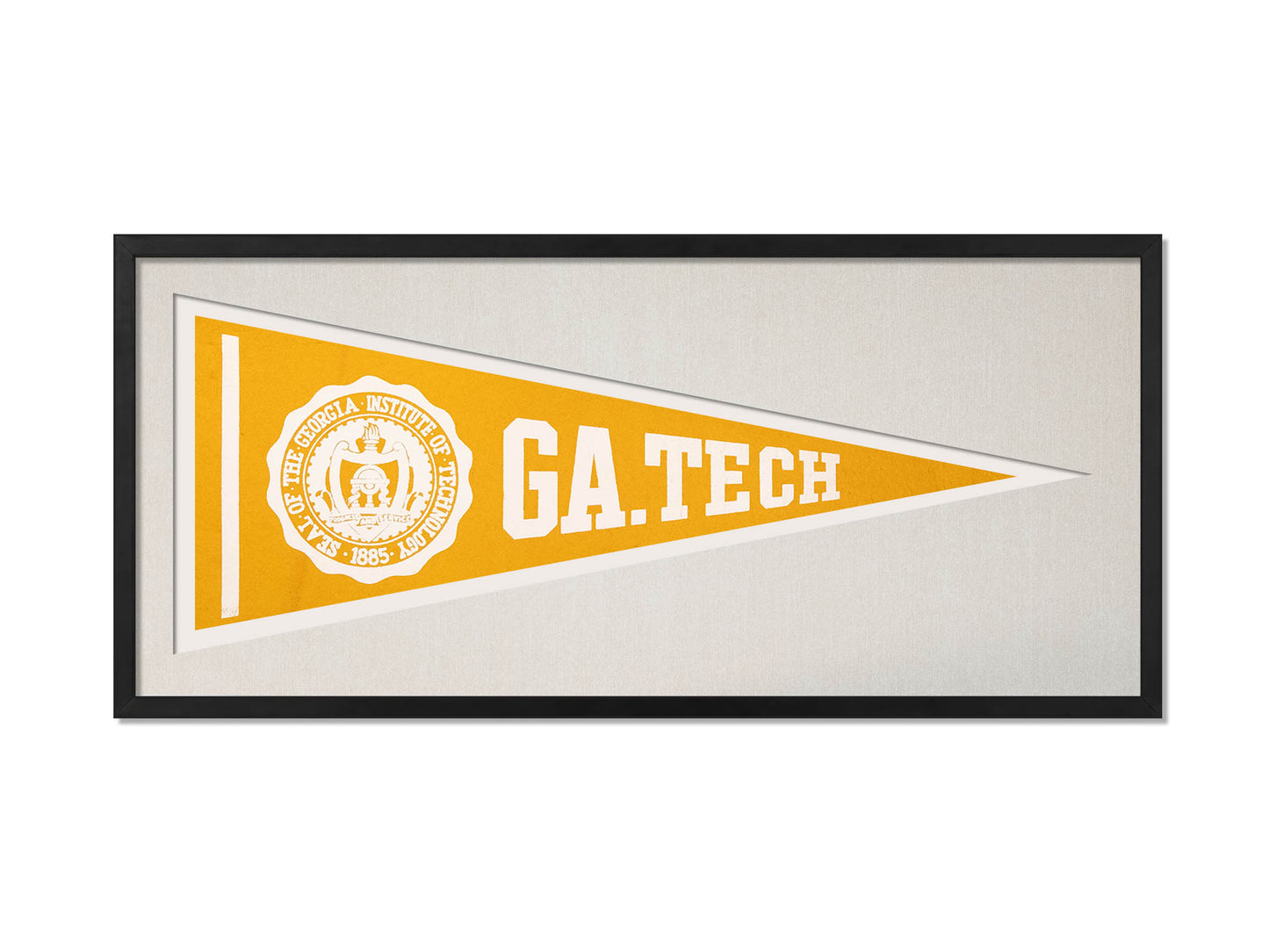 Vintage Georgia Tech Pennant