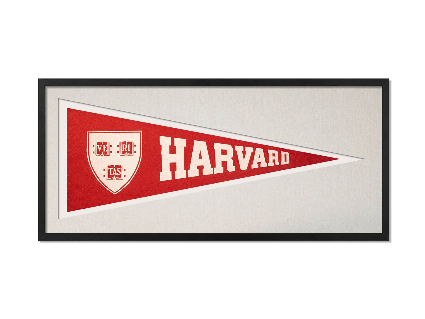 Vintage Harvard Pennant